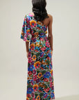 Lori One Shoulder Maxi Dress