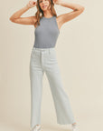 Wide Leg Denim Pants