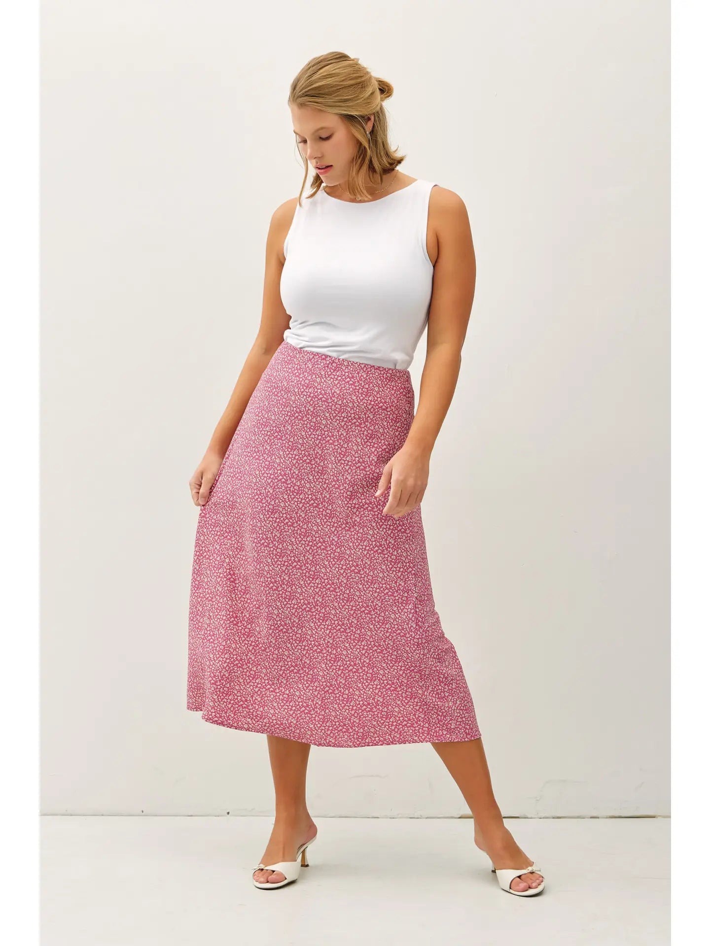 Blake Midi Skirt - Plus Size