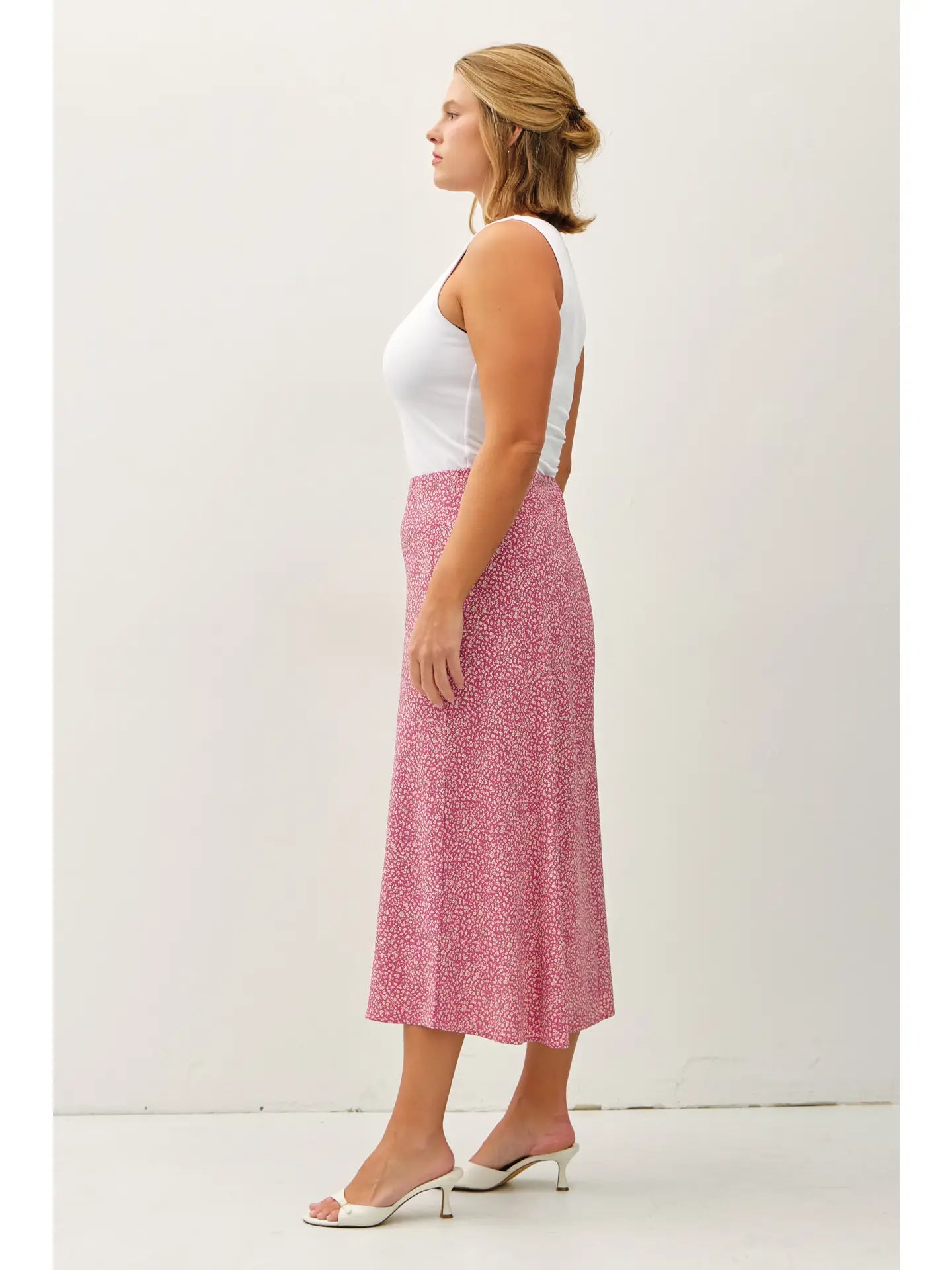 Blake Midi Skirt - Plus Size
