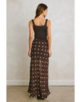 Pixi Polka Dot Maxi Skirt