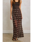 Pixi Polka Dot Maxi Skirt