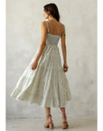 Sienna Smocked Tiered Midi Dress