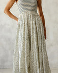 Sienna Smocked Tiered Midi Dress