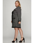 Molly Tweed Dress - Plus Size