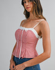 Georgia Gingham Plaid Cami