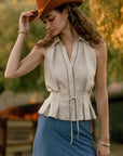 Brynn Halter Neck Shirt