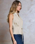 Brynn Halter Neck Shirt