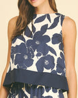 Franca Floral Crop Top