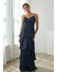 Pru Polka Dot Cami Maxi Dress