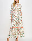 Noelle Smocked Maxi Dress