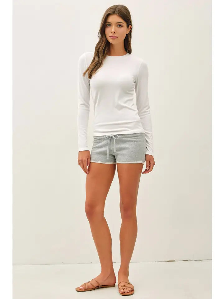 Rylan Ribbed Crewneck Top