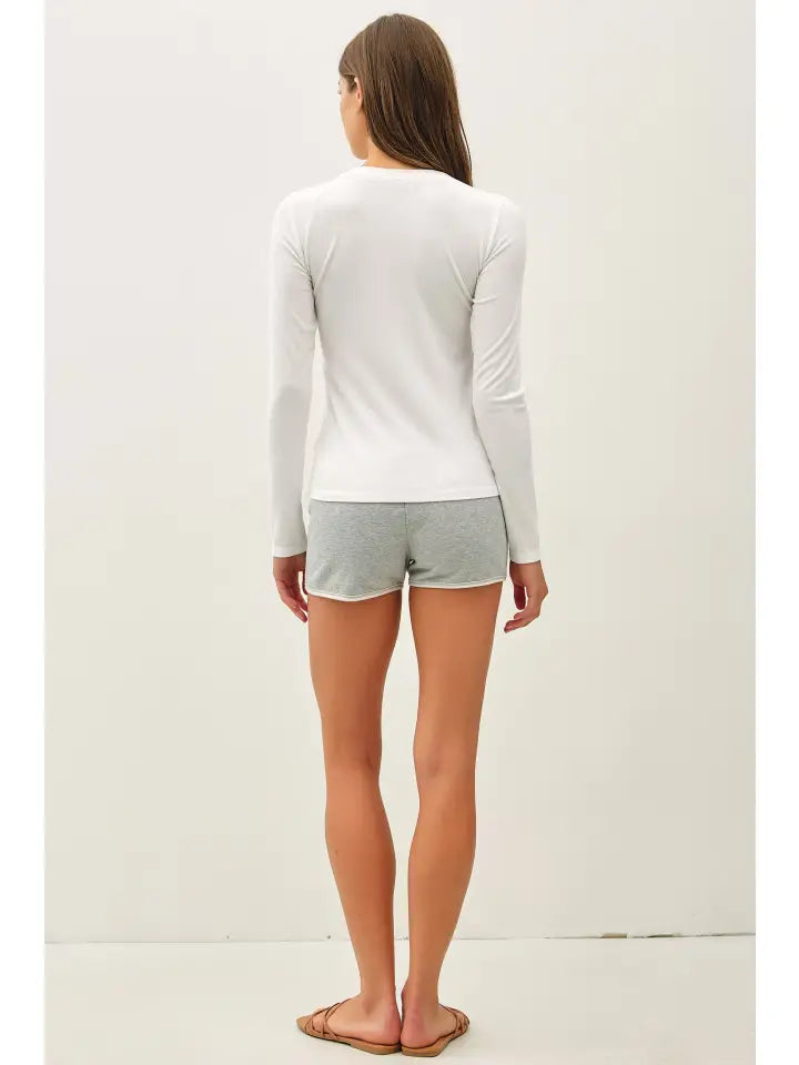 Rylan Ribbed Crewneck Top