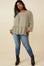 Button Up Ruffle Chiffon Blouse