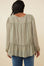 Button Up Ruffle Chiffon Blouse