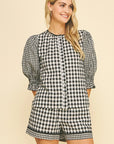 Olivia Gingham Top