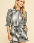 Olivia Gingham Top