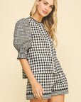 Olivia Gingham Top