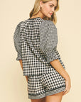 Olivia Gingham Top