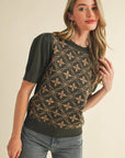 Rumi Short Sleeve Sweater