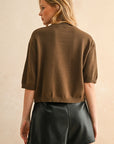 Bri Short Sleeve Sweater