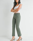 Kick Crop Flare Denim
