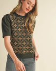 Rumi Short Sleeve Sweater