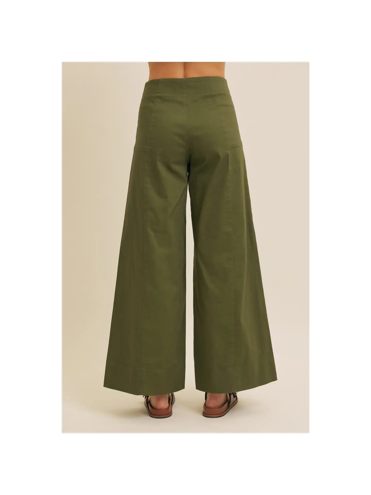 Maggie Wide Leg Ankle Pants