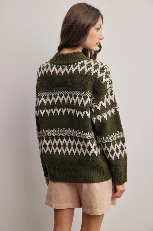 Parker Pattern Knit Sweater