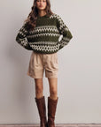 Parker Pattern Knit Sweater