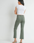 Kick Crop Flare Denim