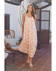 Ollie Floral Print Maxi Dress- FINAL SALE ITEM