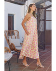 Ollie Floral Print Maxi Dress- FINAL SALE ITEM