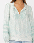 Ophelia Lace Trim Blouse