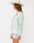 Ophelia Lace Trim Blouse