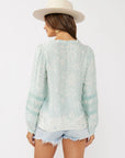 Ophelia Lace Trim Blouse