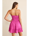 Leah Ruffled Tube Dress- FINAL SALE ITEM