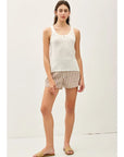 Maribel Textured Knit Tank