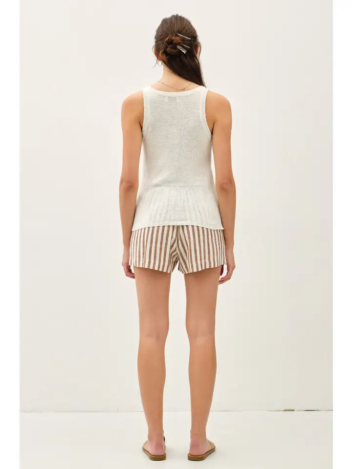 Maribel Textured Knit Tank