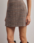Piper Plaid Mini Skirt