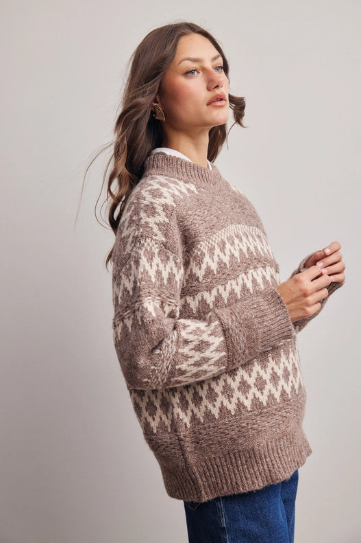 Parker Pattern Knit Sweater