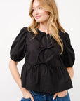 Palmer Peplum Blouse