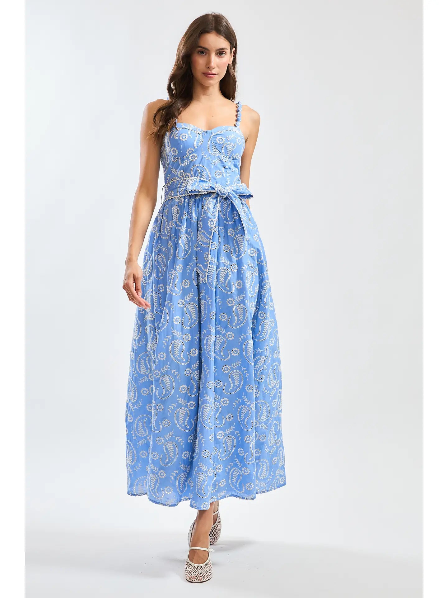 Palmer Paisley Midi Sundress
