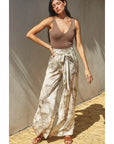 Lenora Satin Wide Leg Pants