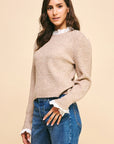 Parker Knit Combo Sweater