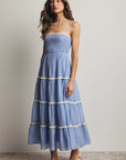 Sienna Smocked Tiered Maxi Dress