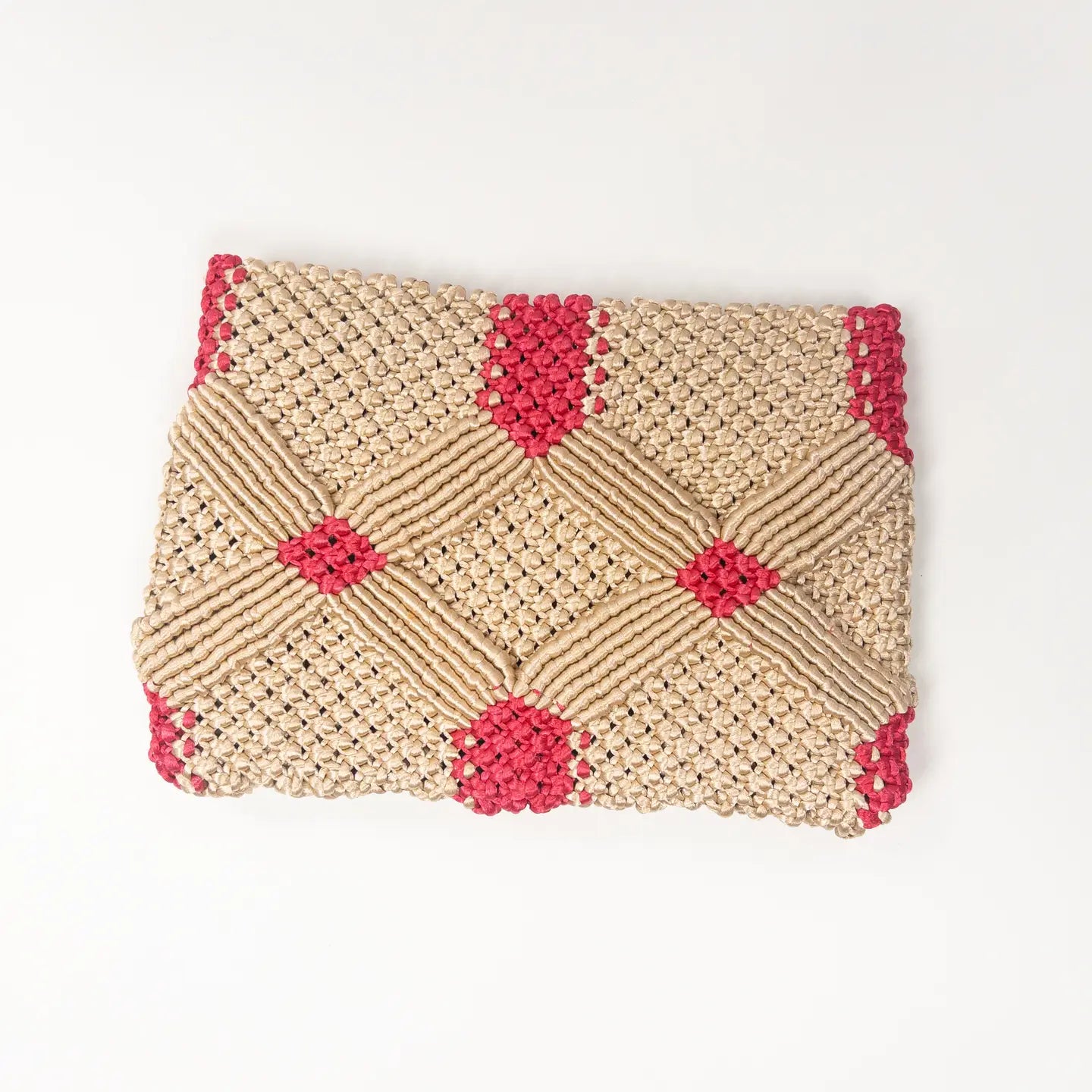 Handmade Macramé Clutch