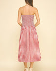 Gianna Stripe Tube Maxi Dress