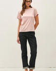 Caroline Cotton Crewneck T-Shirt