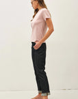 Caroline Cotton Crewneck T-Shirt
